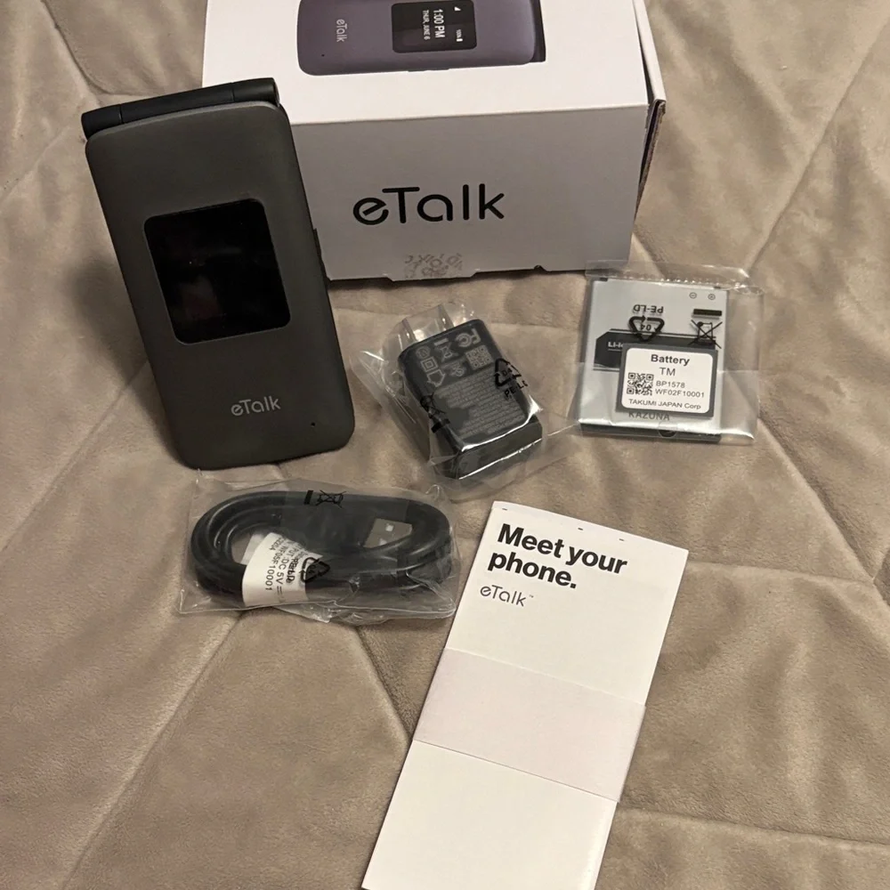 Black Flip Phone